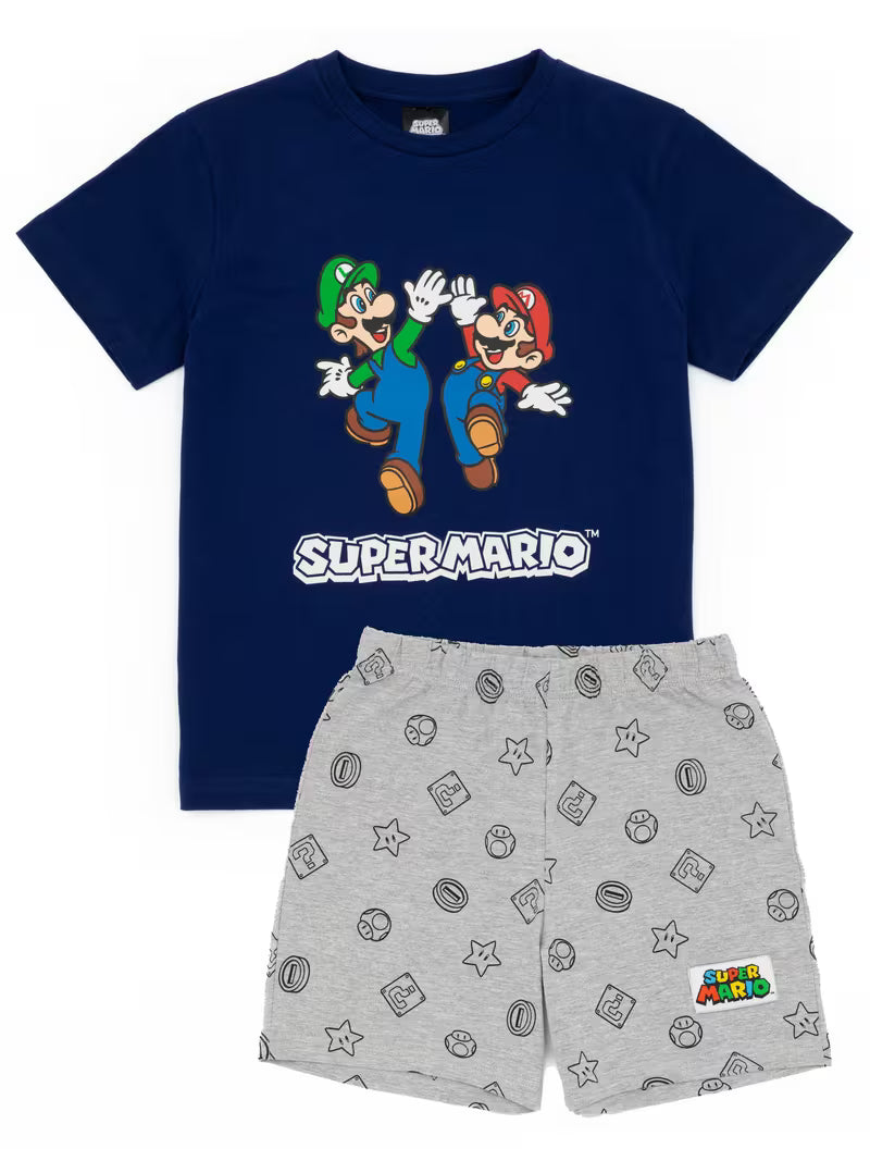 Super Mario Pyjamas Boys PJs