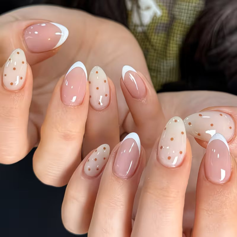 Short Almond-Shaped Press-On Nails