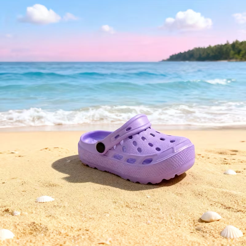 Hollow Out Kids Breathable Clogs