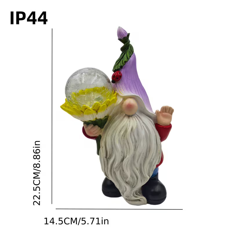Solar Gnome Decorative Light
