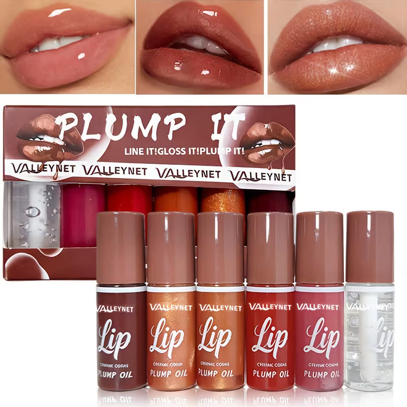 6 Colors Lip Tint Stain Mini Liquid Lipstick