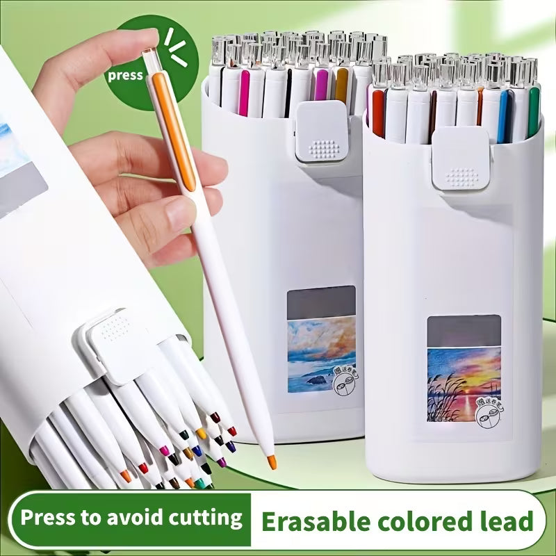 12 Automatic Coloured Pencils