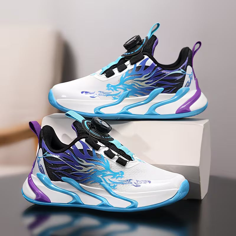 Breathable Mesh Sports Shoes for Boys