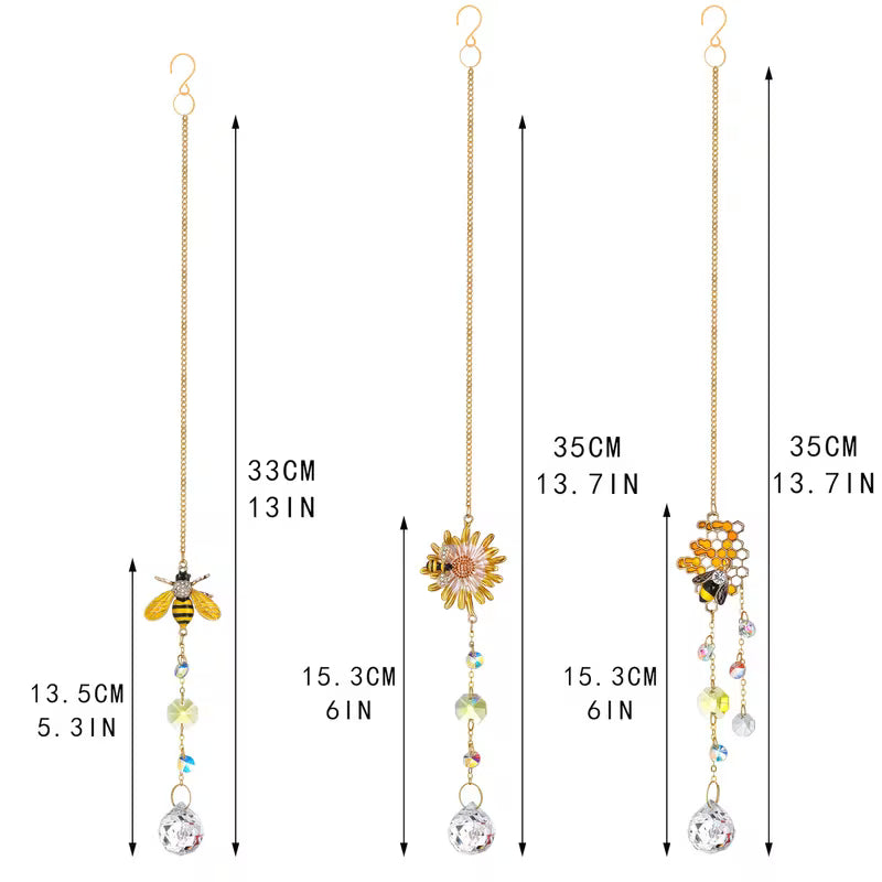 3 Pack Bee Sun Catchers