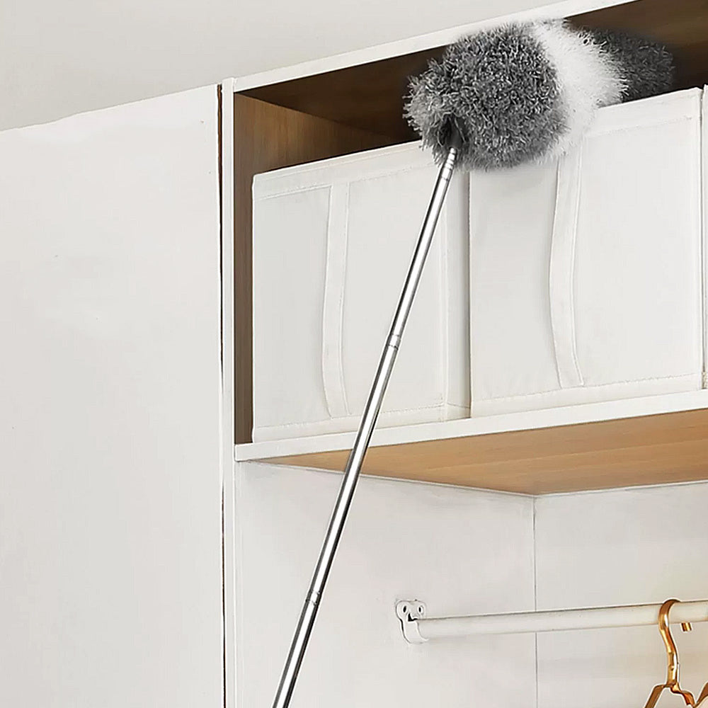 Extendable Feather Duster Long Duster Magic Cobweb Duster Brush