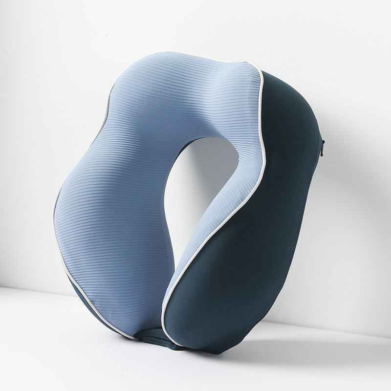 Memory Cotton U-shaped Neck Travel Pillow