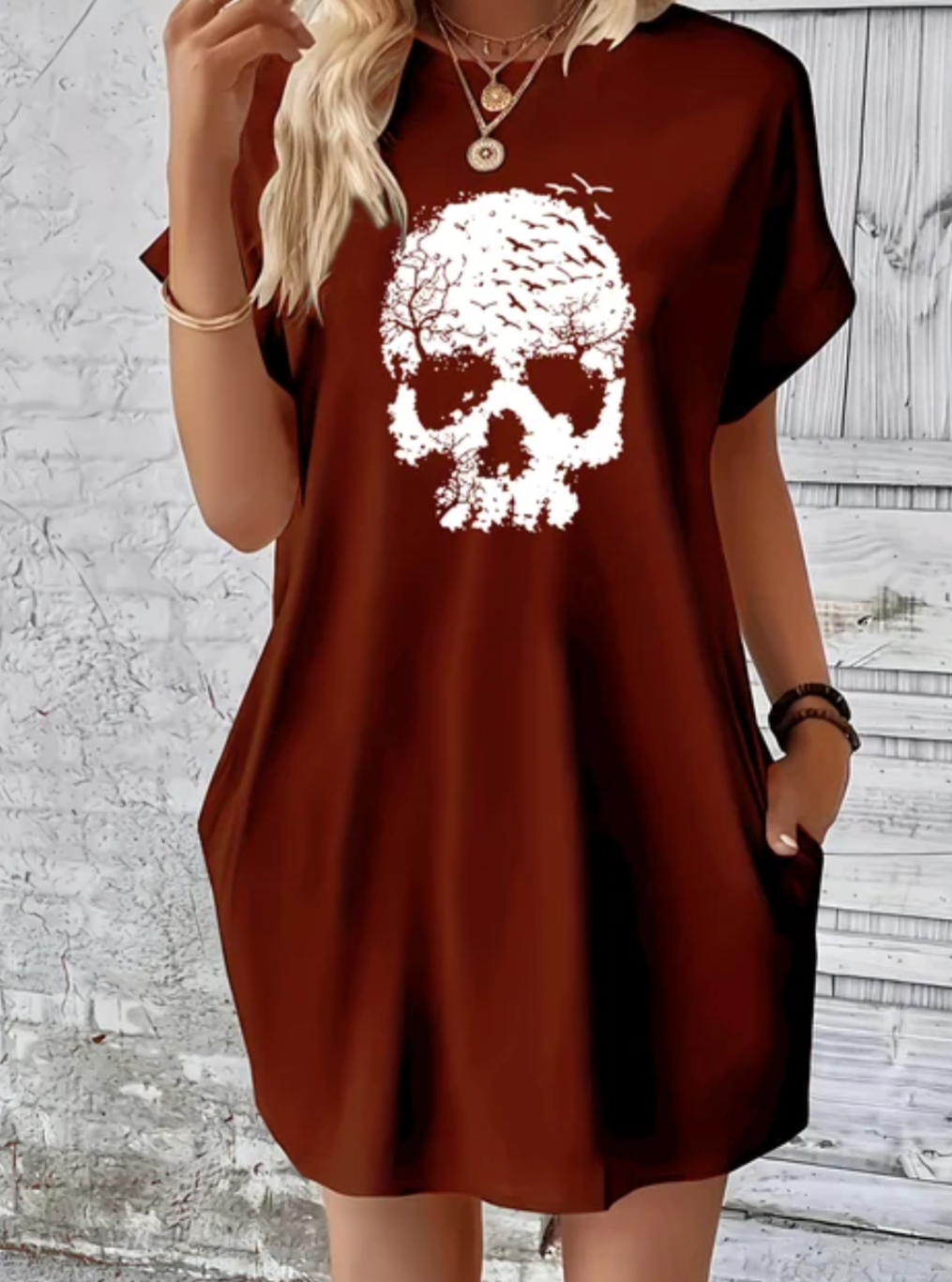 Ladies Skull T-shirt / Dress