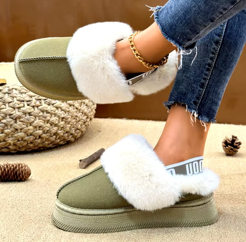 Furry Women's Slippers