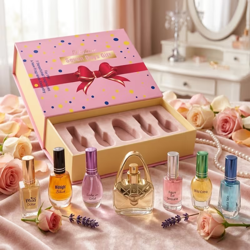 Saffron LONDON 7-Day Luxury Women'S Fragrance Advent Calendar Gift Set for Her