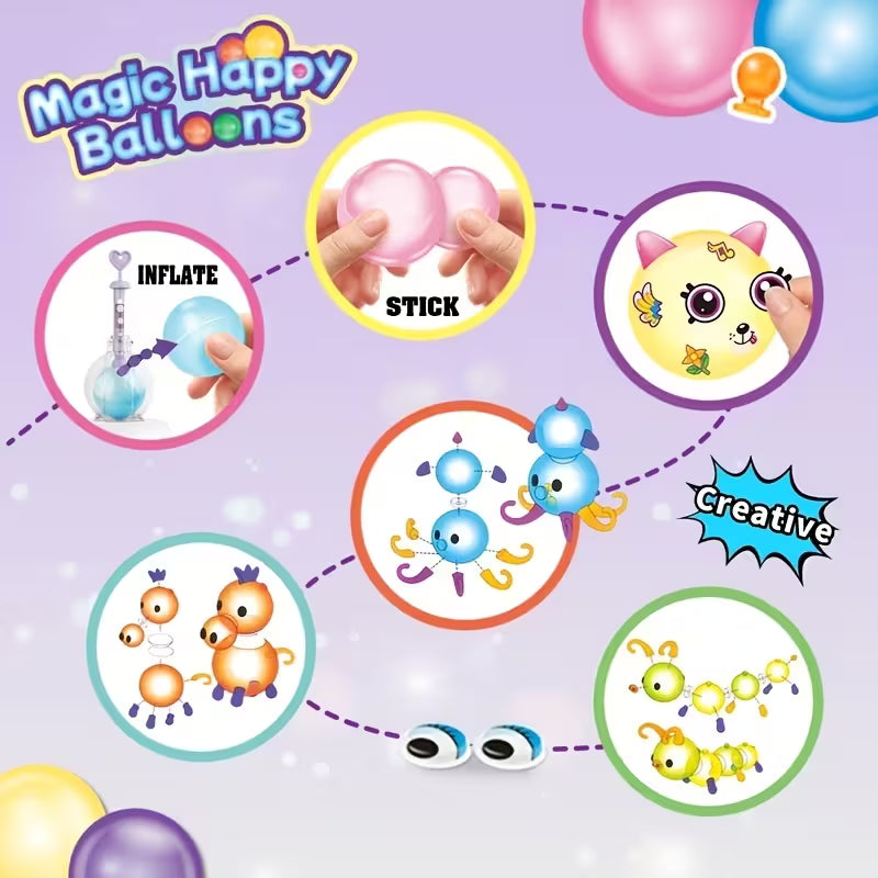 320pcs Magic Ball Animal Set for Children