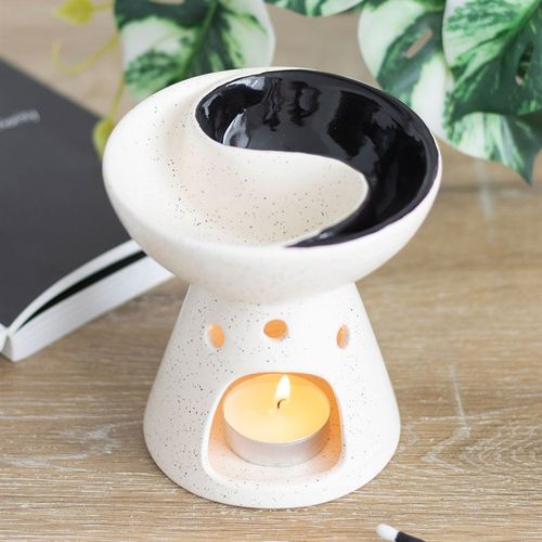 Dual Oil Burner and Wax Warmer - Yin Yang