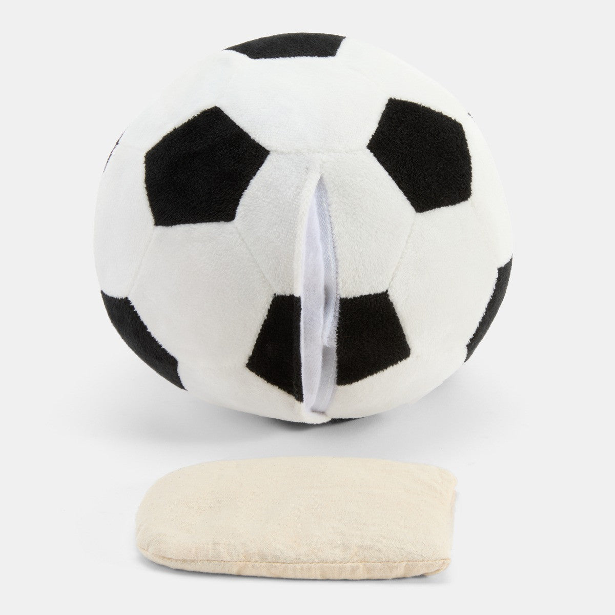 Football Shaped Microwaveable Hottie - Monochrome