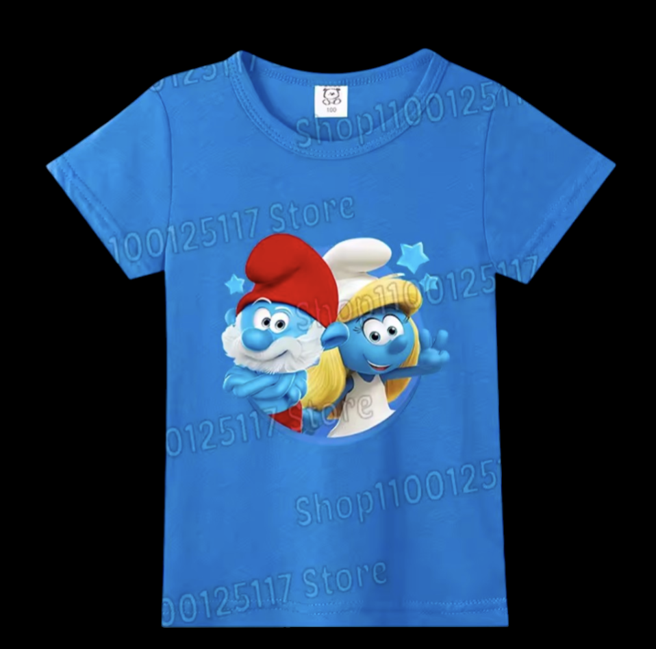 Kids Smurfs Tshirt