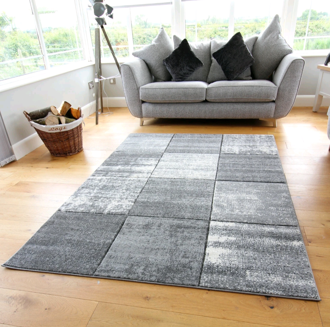 Modern Square Shadow Rug