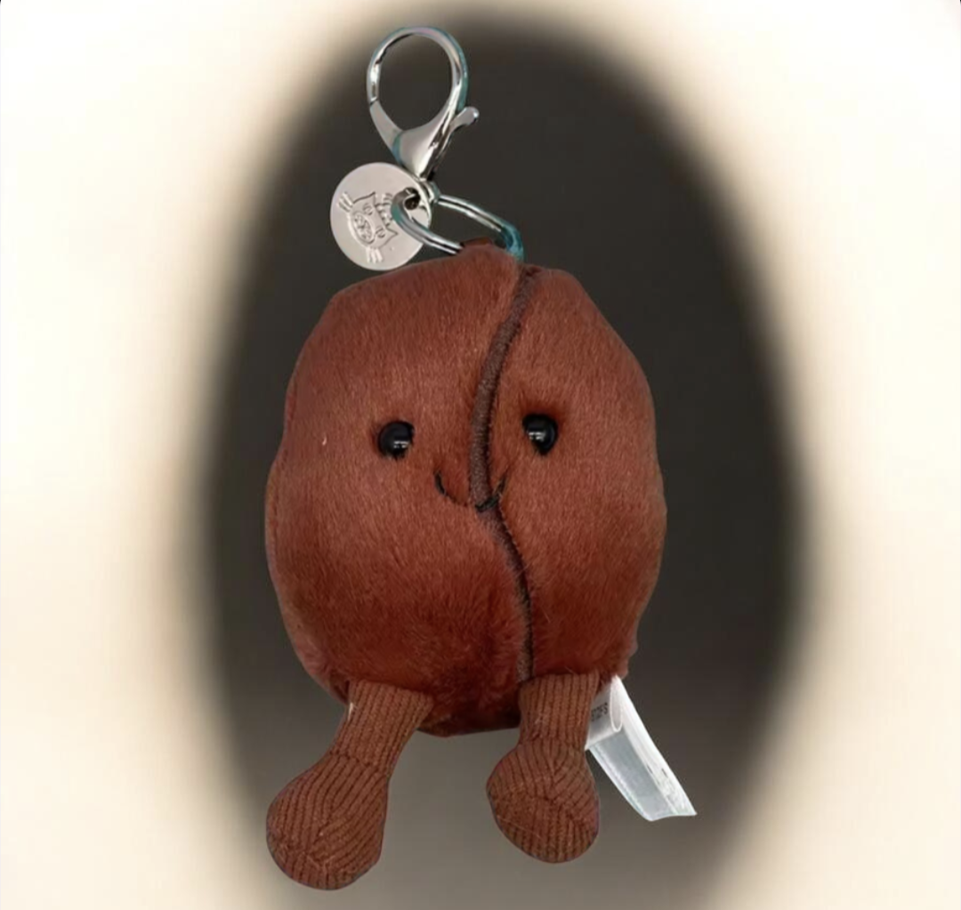 Coffee Bean Bag / Key Charm LIMITED STOCK