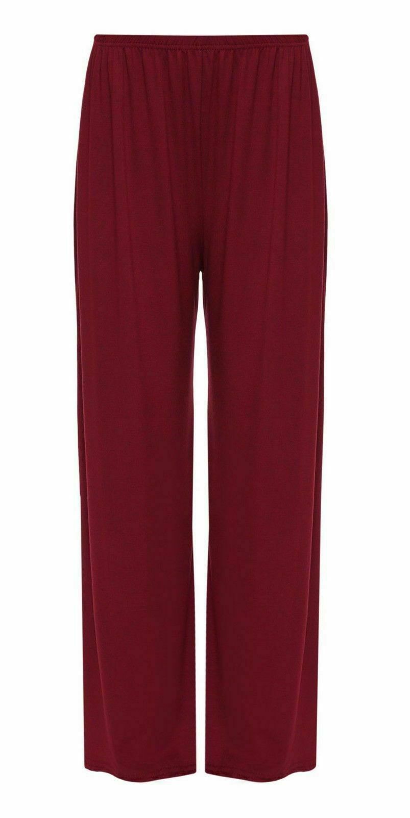 Ladies Plain Palazzo Trousers