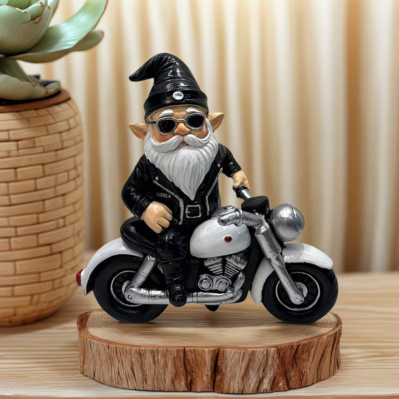 Motorcycle Riding Gnome