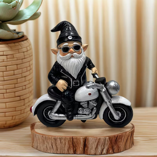 Motorcycle Riding Gnome