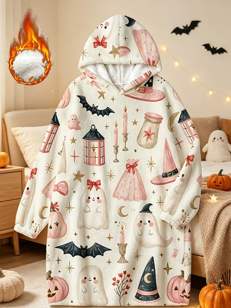 Youth Long Hooded Sleep Robe