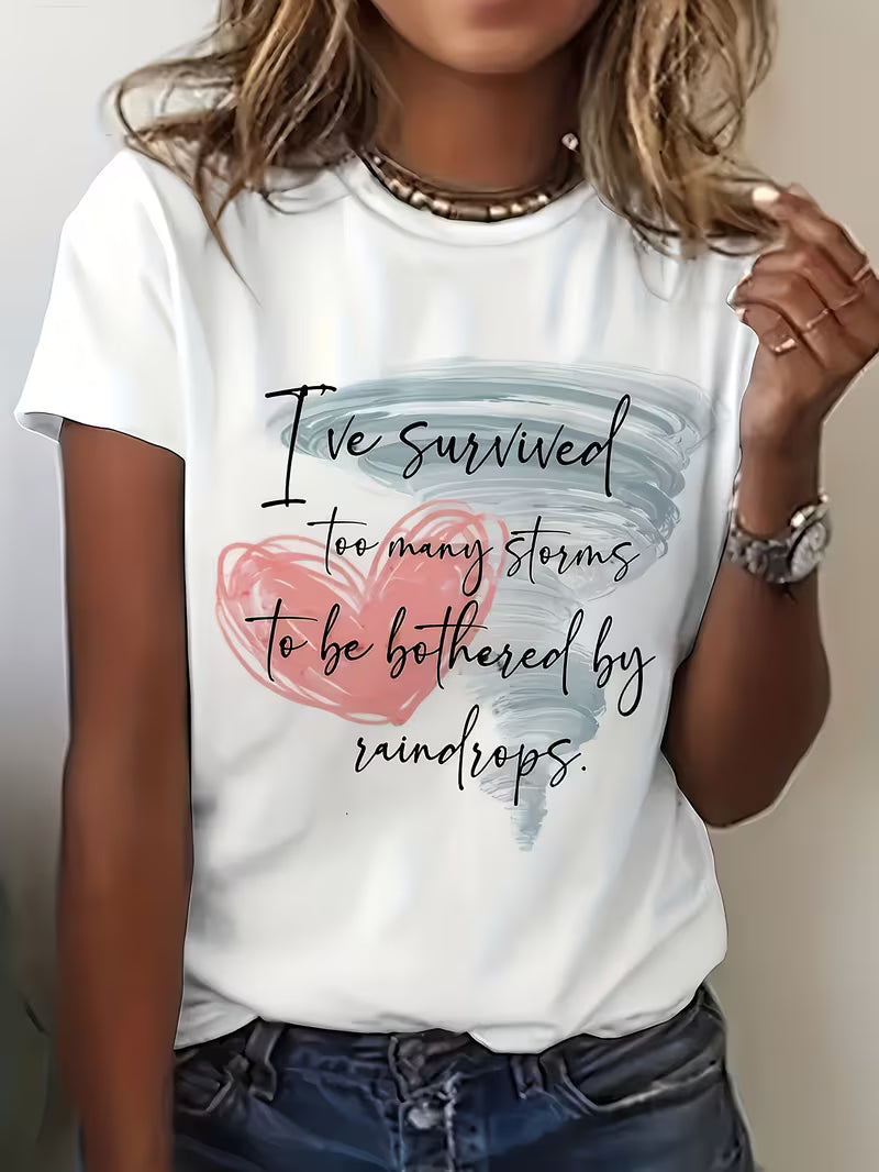 Women's Casual Printed T-Shirt