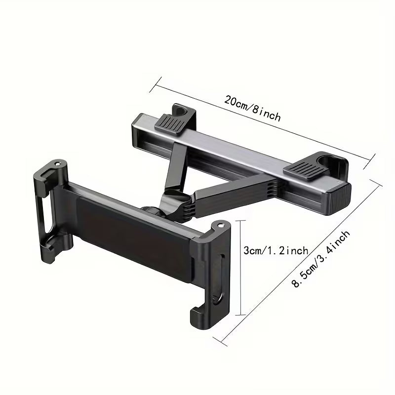 360° Rotating and Extendable Backseat Tablet Holder