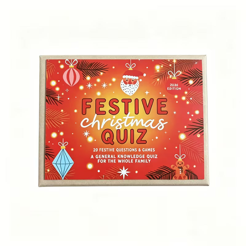 Christmas Party Icebreaker Quiz Cards