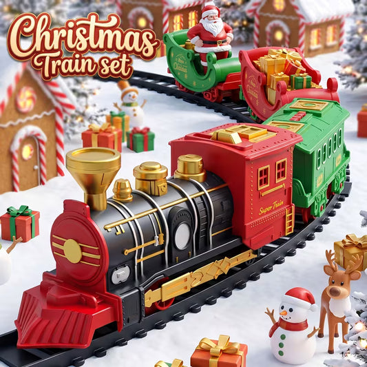 Retro Electric Mini Christmas Train