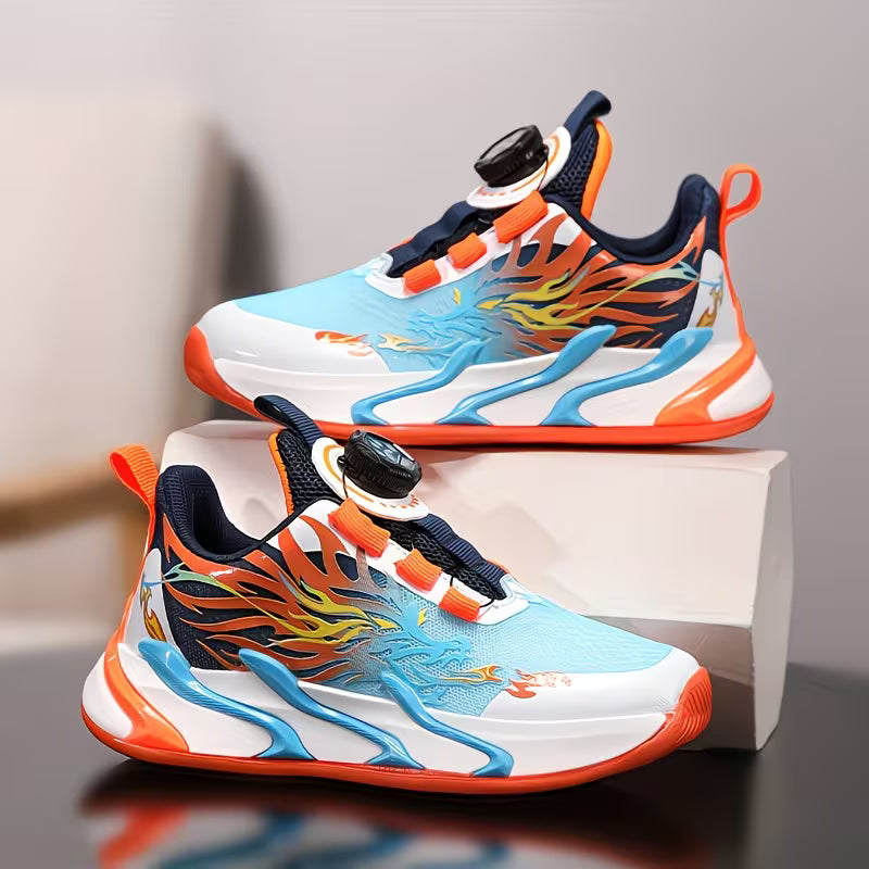Breathable Mesh Sports Shoes for Boys