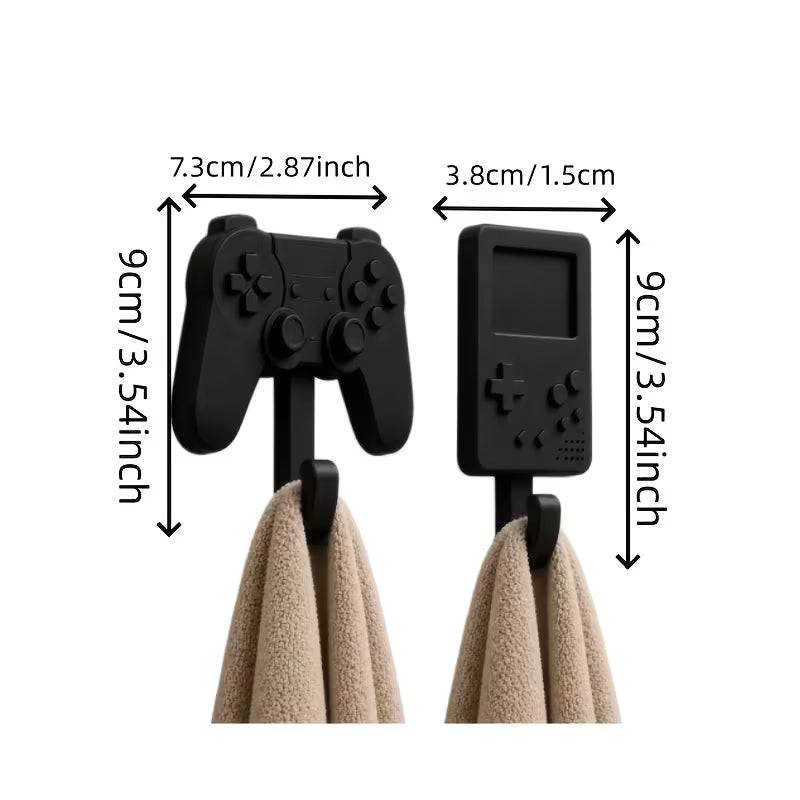 2pcs Set of Game Controller Wall Hooks