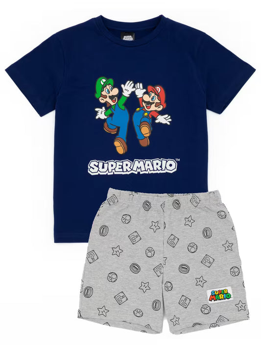 Super Mario Pyjamas Boys PJs