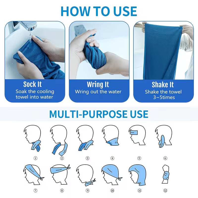 Quick Dry Sports Ice Towel