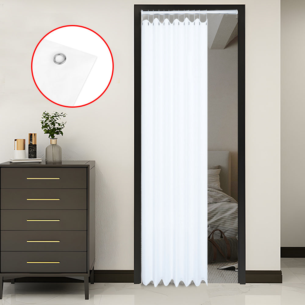 Bathroom Shower Curtain Mould Proof Mildew Resistant Curtain 1.8 m x 1.8m