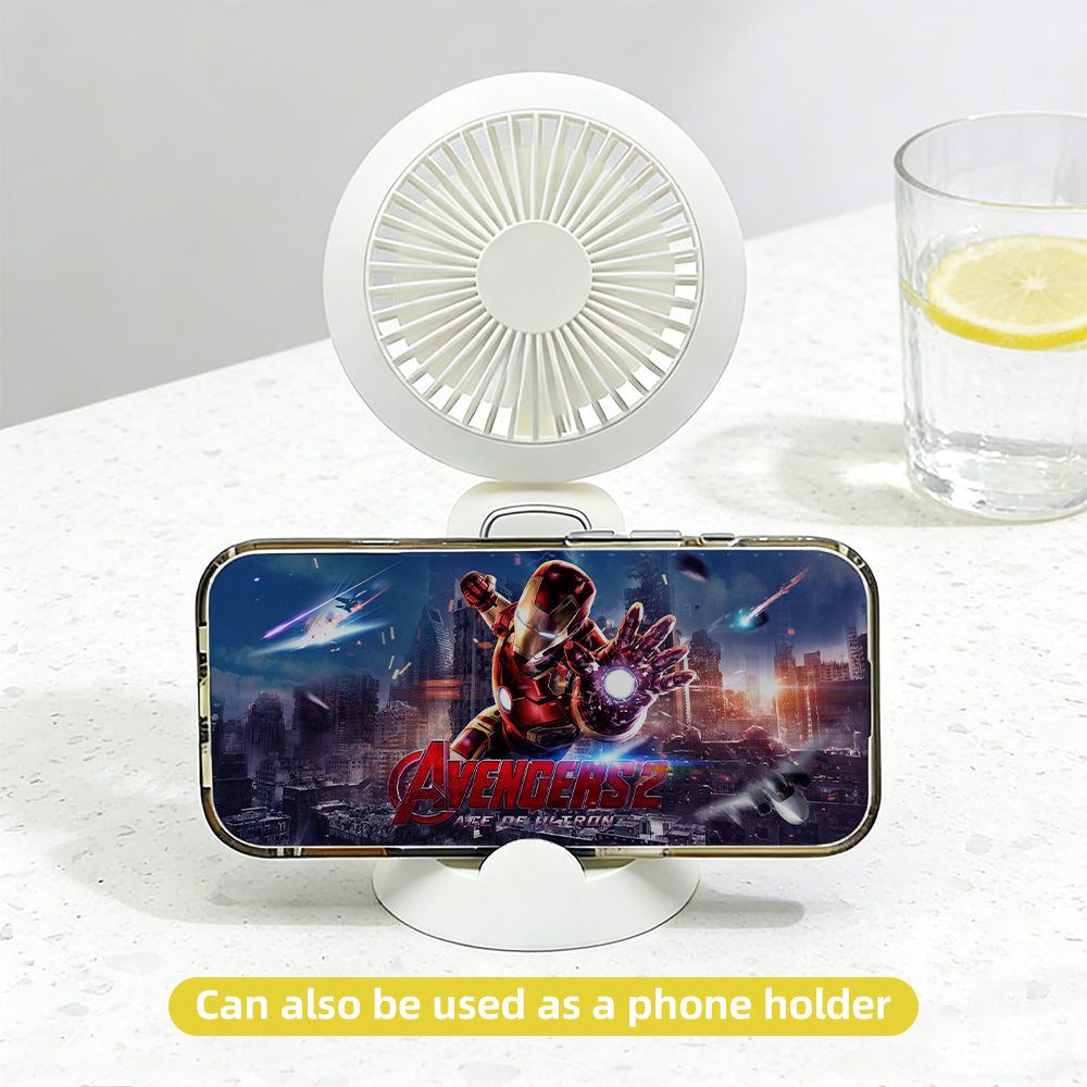 LED Rechargeable Handheld Fan