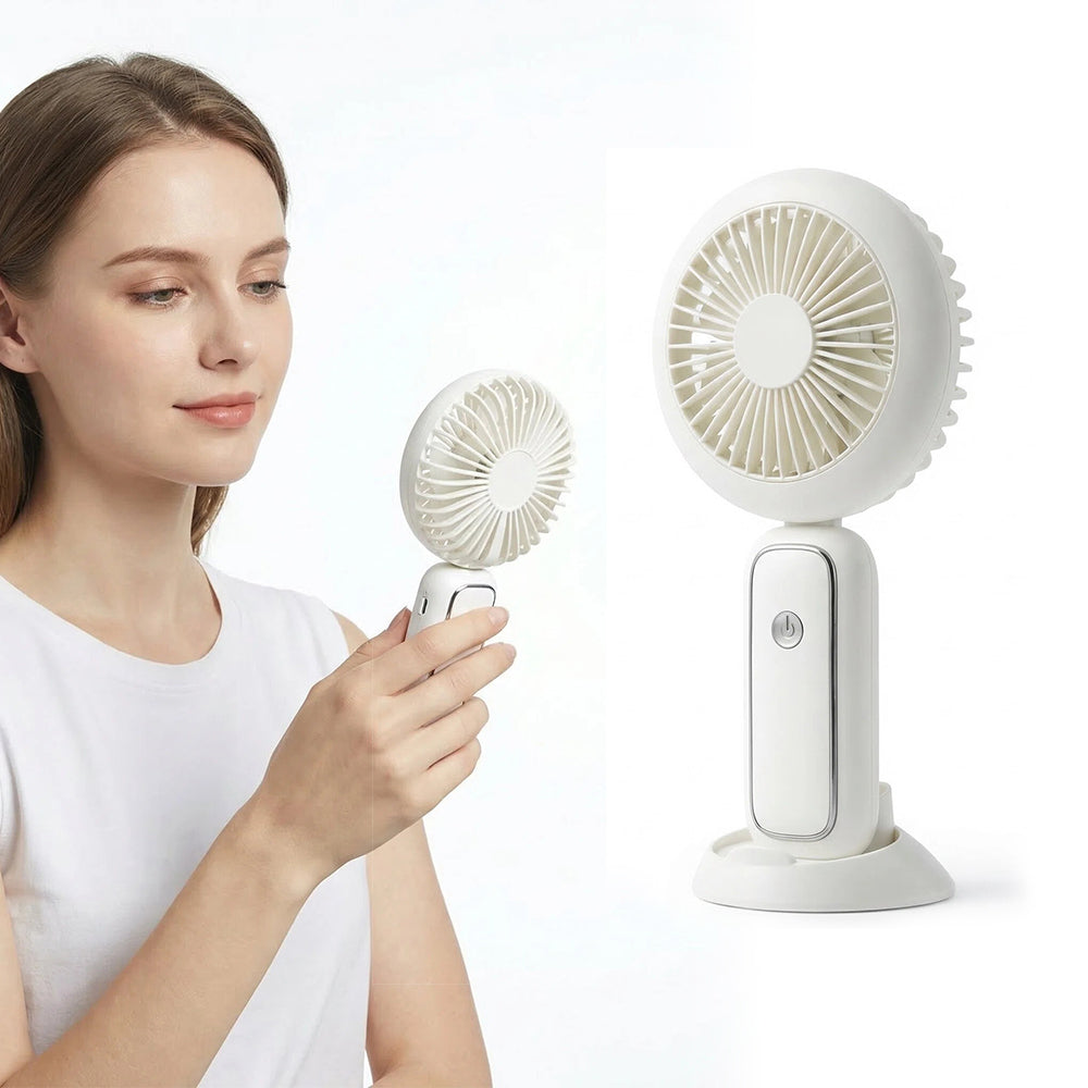 LED Rechargeable Handheld Fan