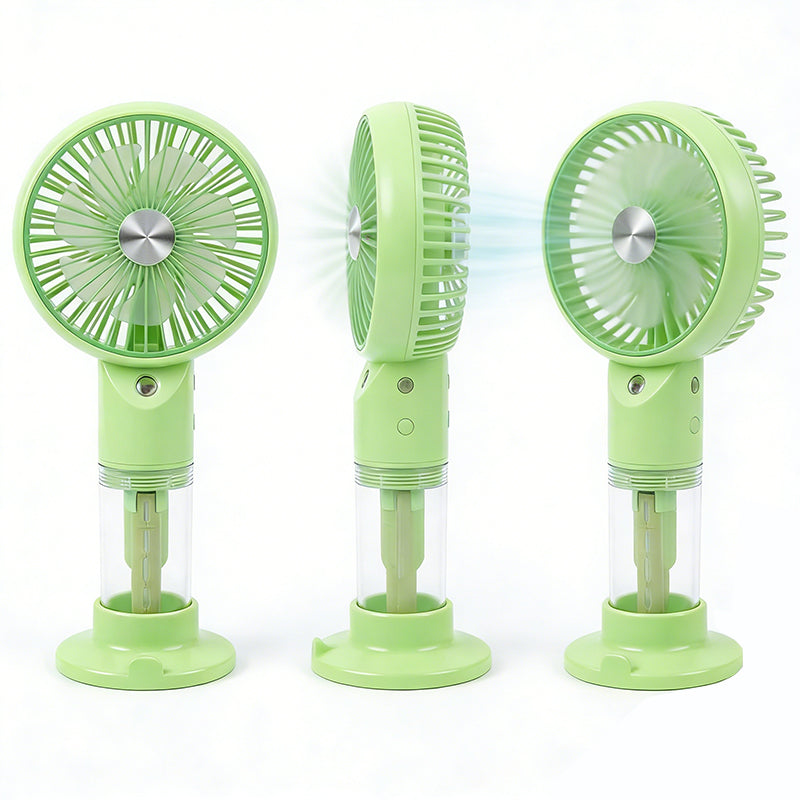 Handheld Mist Fan With Water Humidifier Cooler