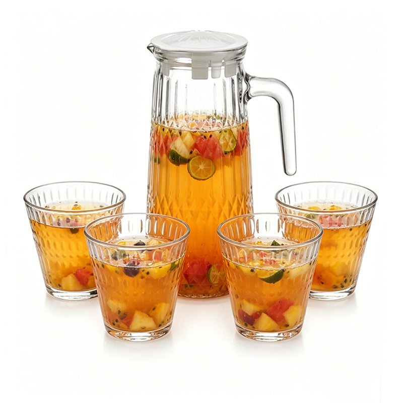 700mL Water Jug with 4 Cups Set