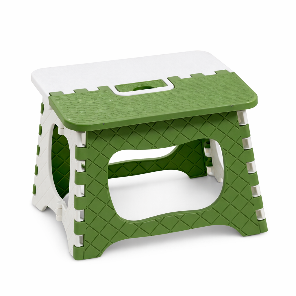 Heavy Duty Folding Step Stool with Carry Handle