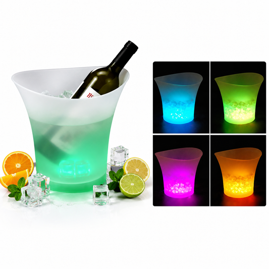 5L LED Colour Changing Ice Bucket