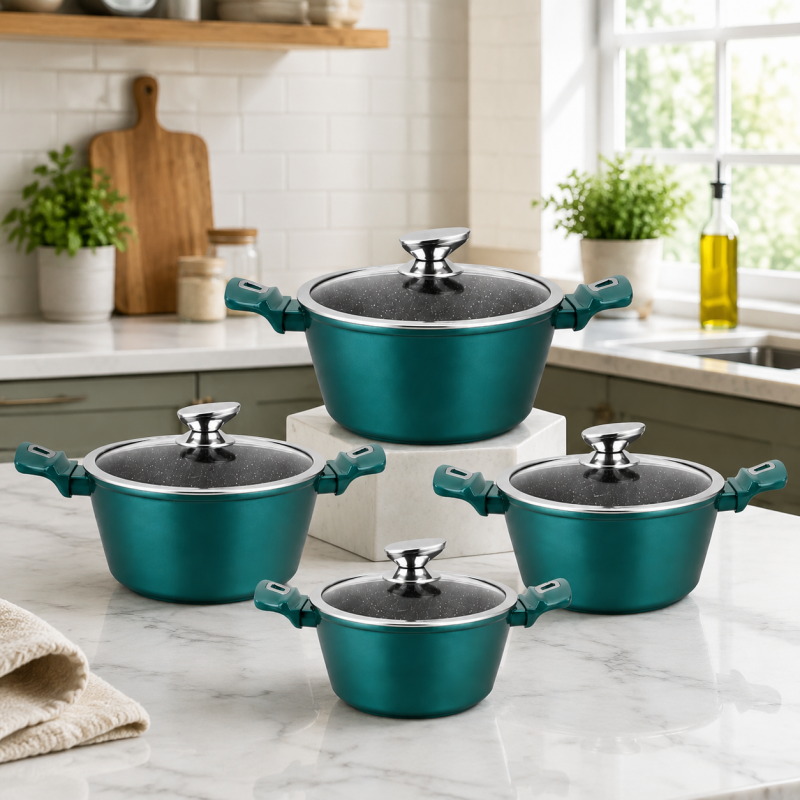 4PCS Casserole Set with Lids