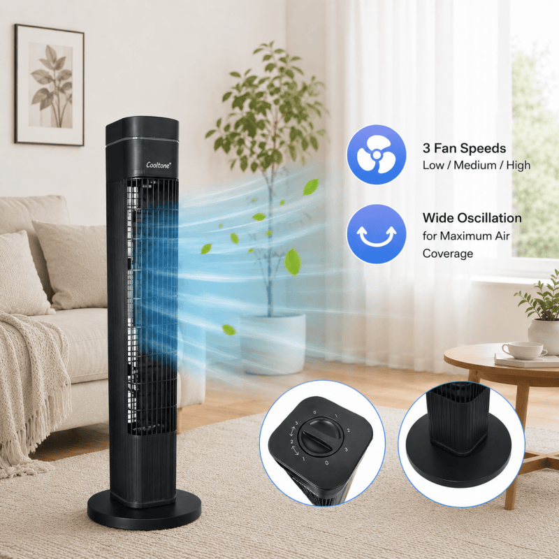 29 Inch Air Cooling Free Standing Tower