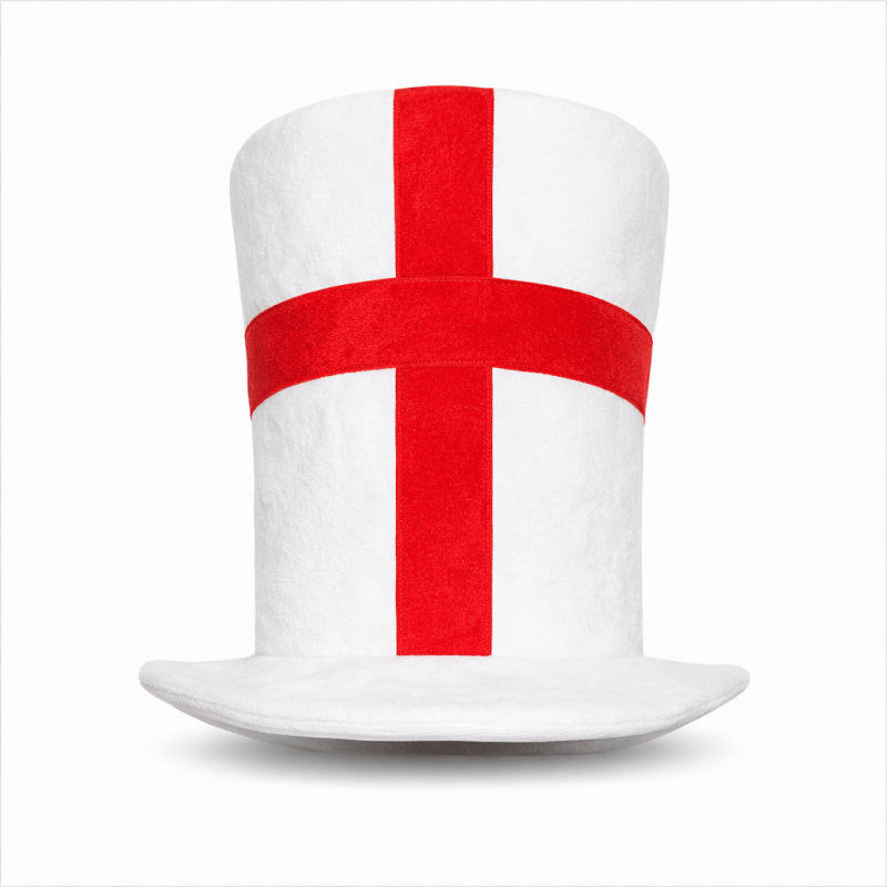 England Flag Top Hat