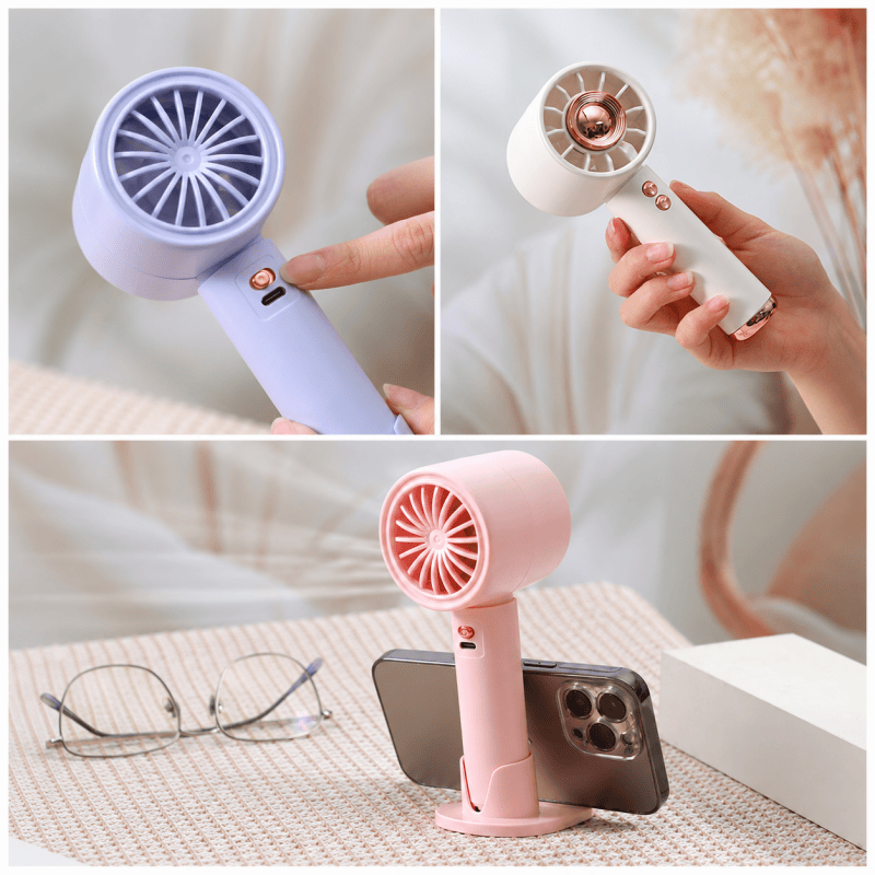 Turbo Fan with Phone Holder Base
