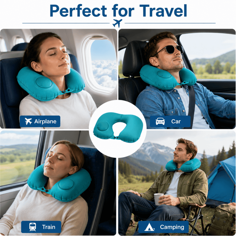 Inflatable Neck Pillow