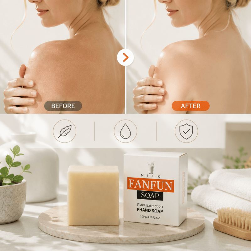 2PCS Natural Handmade Soap Bar