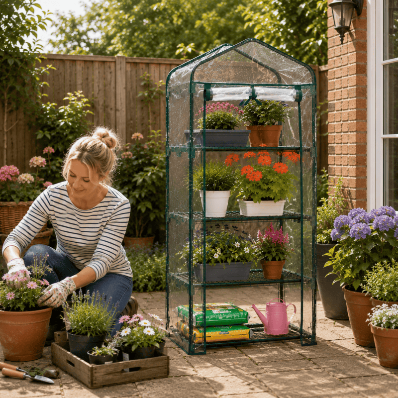 4 Tier Mini Greenhouse