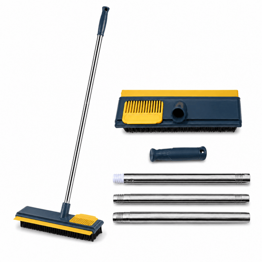 3 in 1 Long Handle Floor Scrub Brush