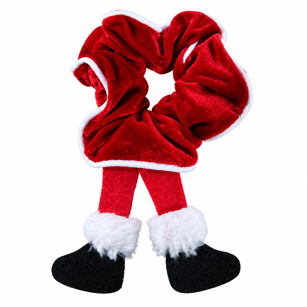 Christmas Santa Scrunchie