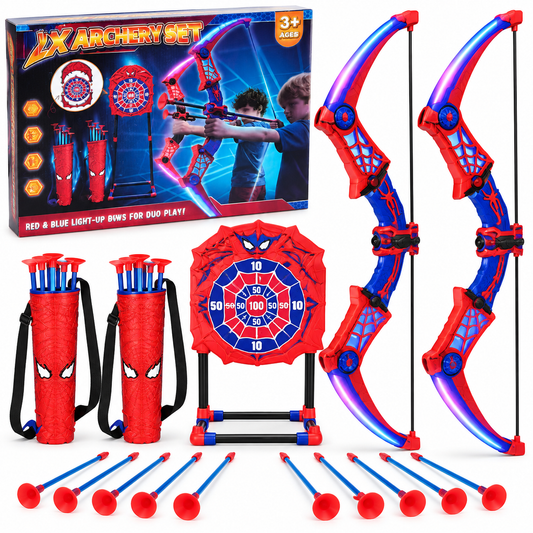 Kids LED Light-Up Archery Set