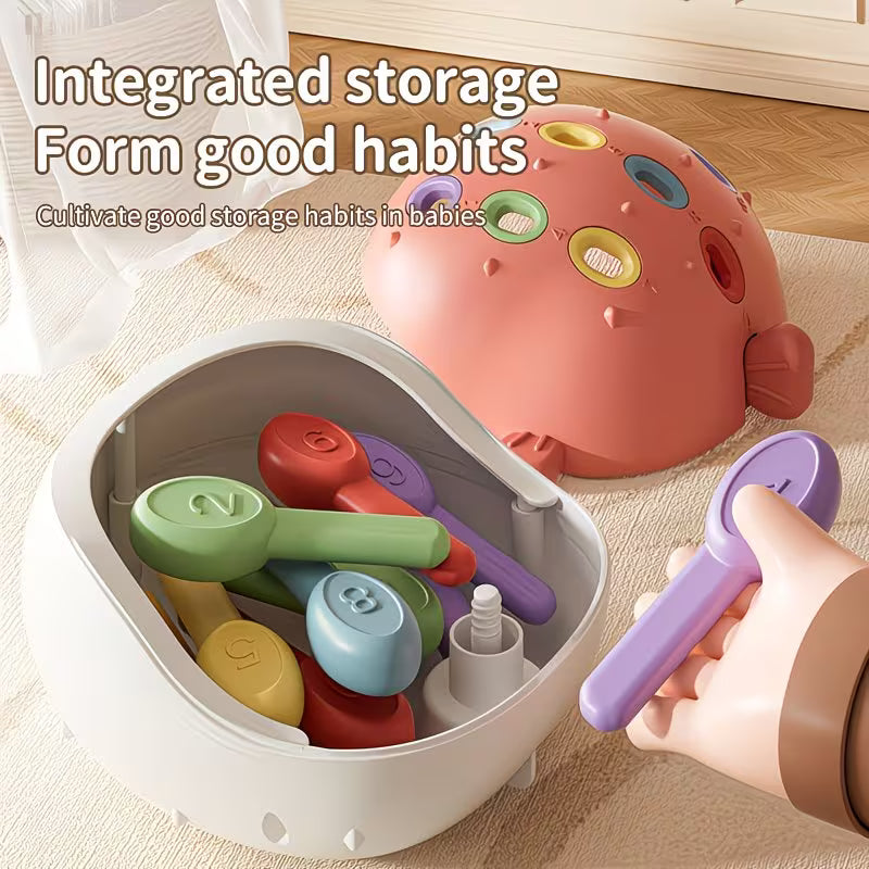 Sorting, Stacking, and Interlocking Toy Set