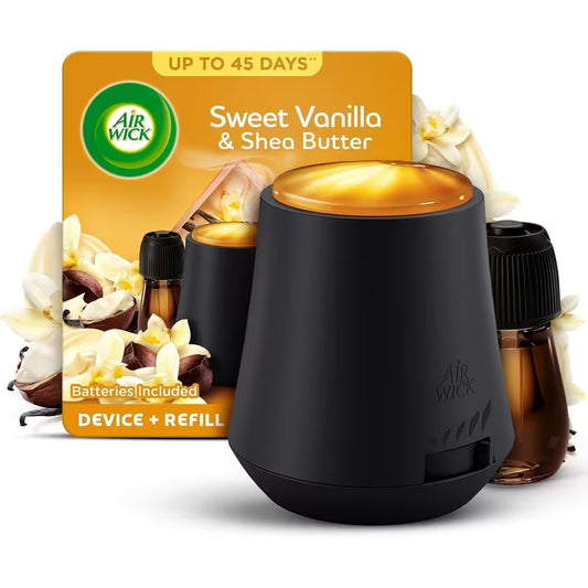 Air Wick Sweet Vanilla & Shea Butter Essential Mist Kit